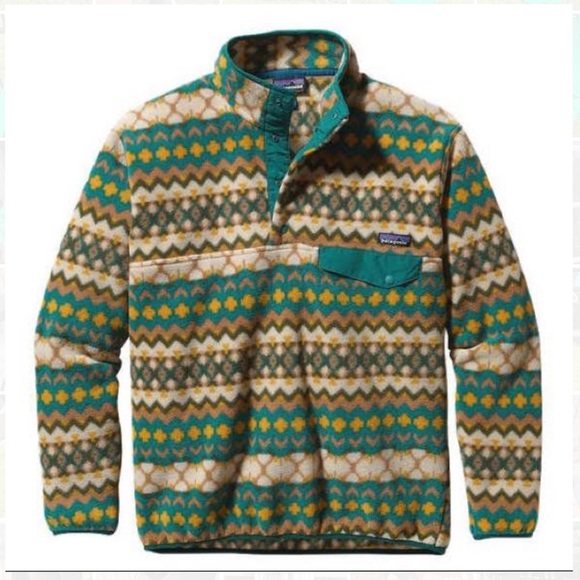 Patagonia Other - Patagonia Synchilla Snap T Men’s Printed Fleece